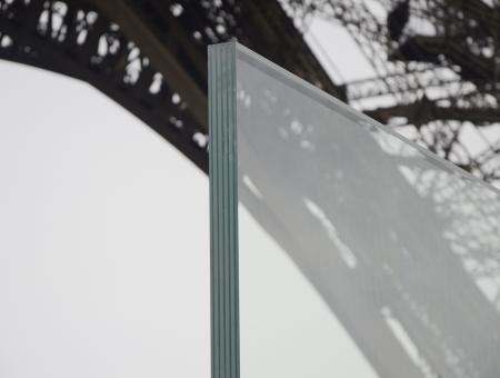 chantier mur de verre